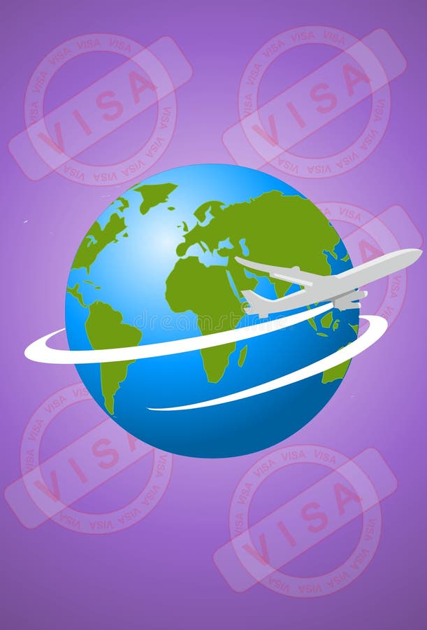 Cheap International Travel stock illustration. Illustration of travel