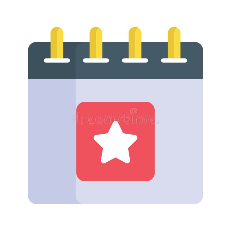 Check this beautifully designed event planner vector design vector illustration