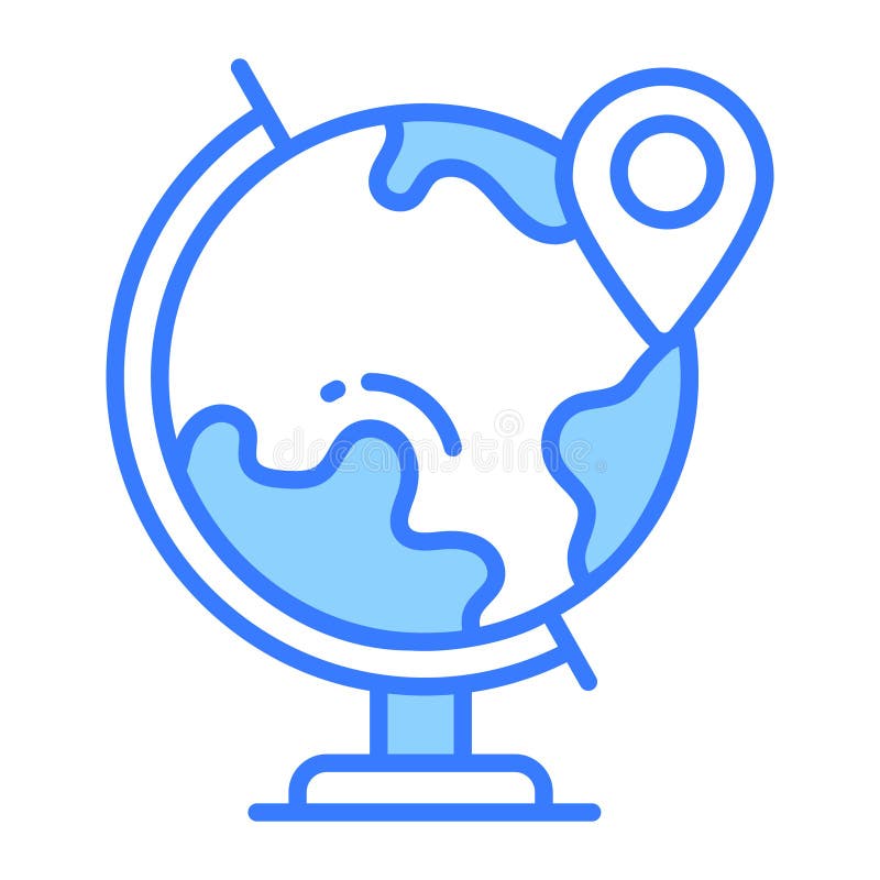 Check this beautifully designed vector of geolocation, premium icon stock illustration
