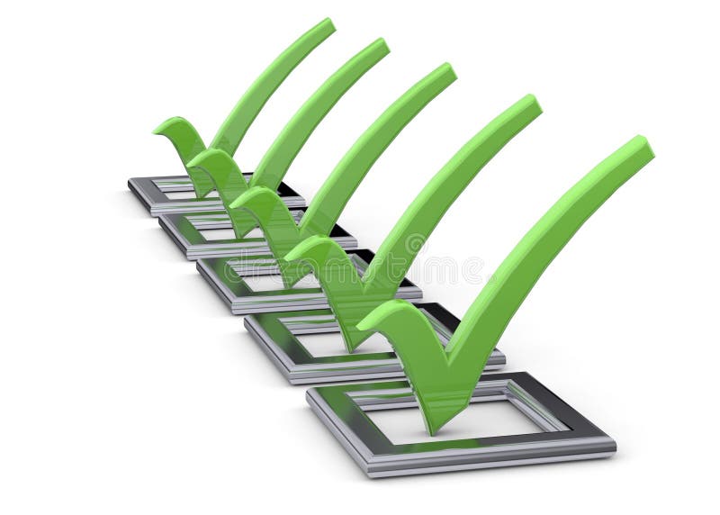 CHECK - 3D vector illustration