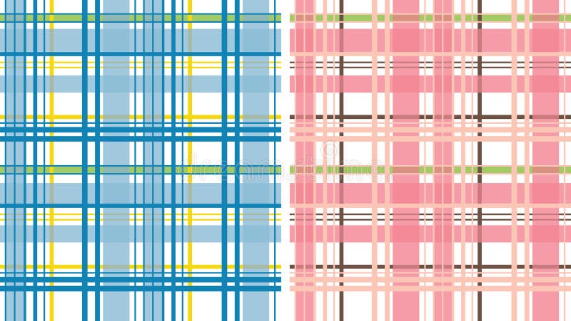Check fabric pattern royalty free illustration