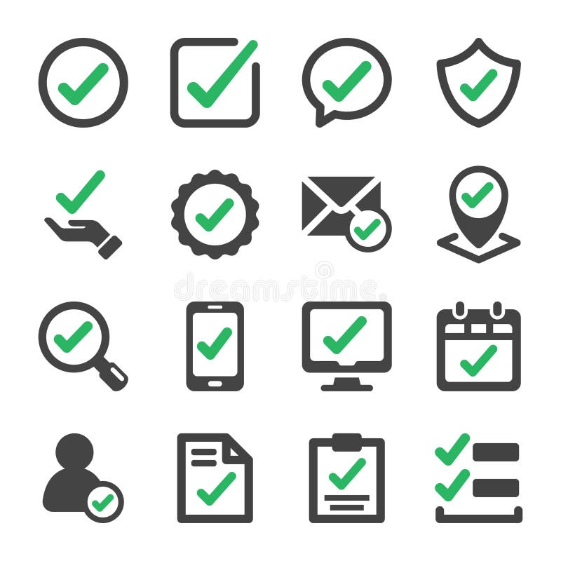 Premium Vector  Set of correct and wrong botton icon. icon design