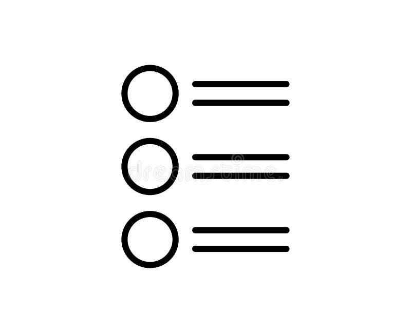 Check line icon stock vector. Illustration of vector - 189510021