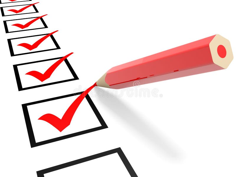 Check list vector illustration