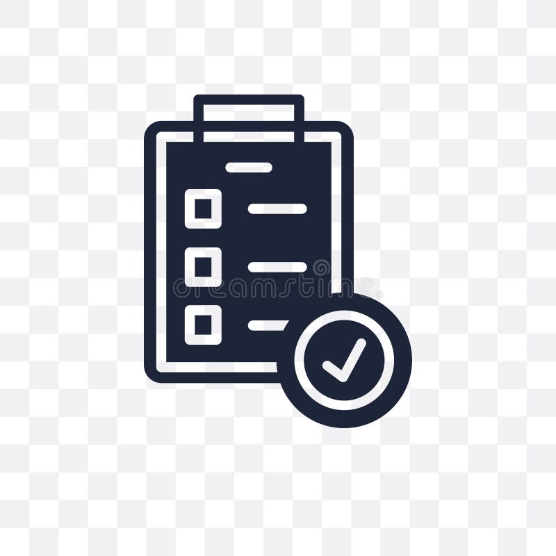Check List Transparent Icon. Check List Symbol Design from Delivery and ...
