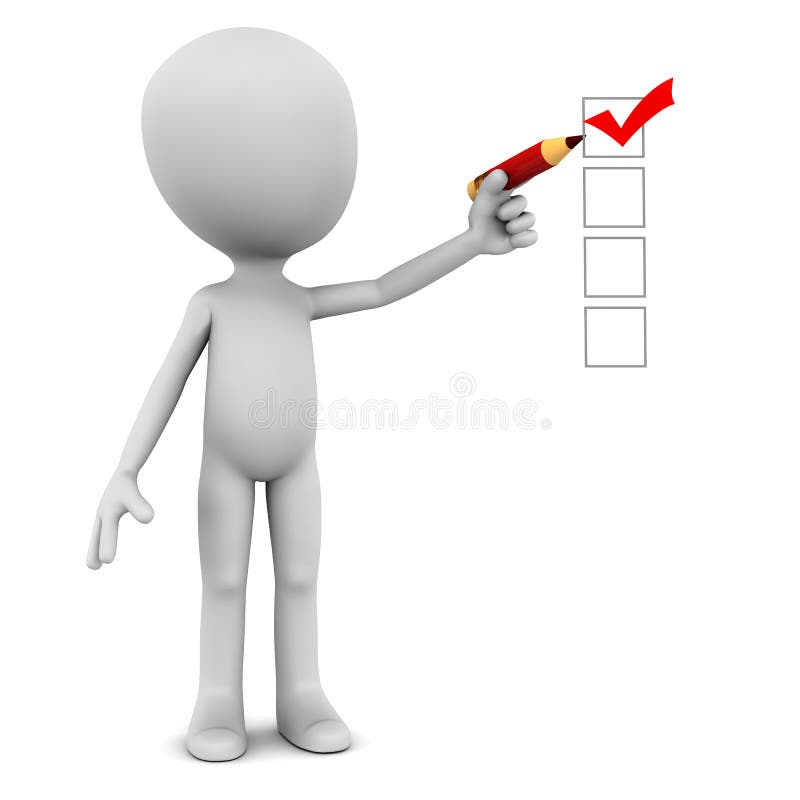 Check mark stock illustration