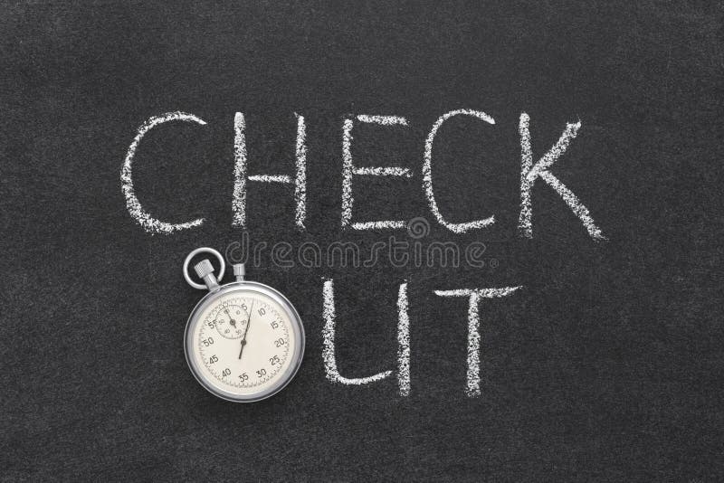 checkout time checkout time