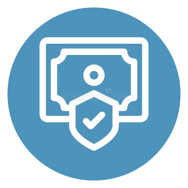 Check, payment bold vector icon which can easily edit