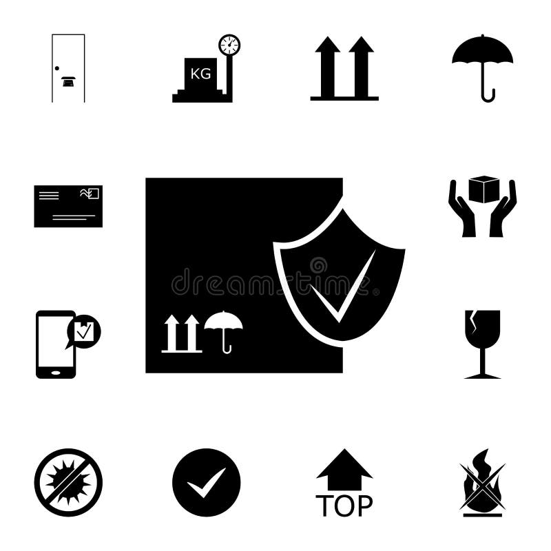 Checked Transport Box Icon Detailed Set Of Logistic Icons Premium Quality Graphic Design Icon One Of The Collection Icons For W Stock Illustration Illustration Of Storage Design