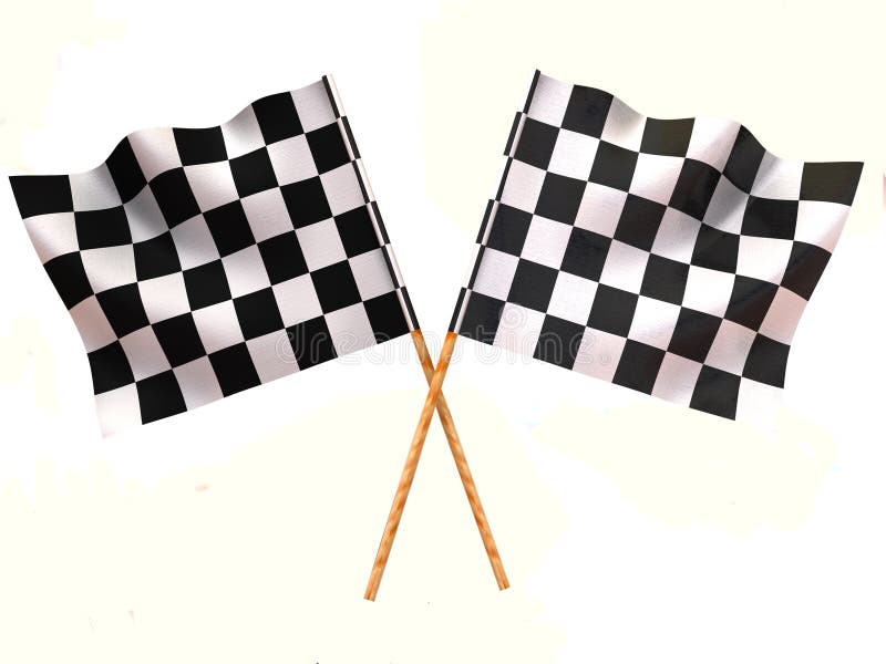 Checkered flags