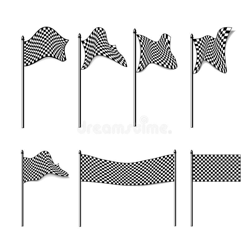 Checkered flags colection