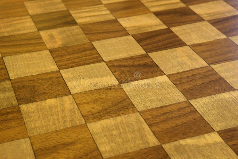 Brown and tan checkered wooden floor. Brown and tan checkered wooden floor.