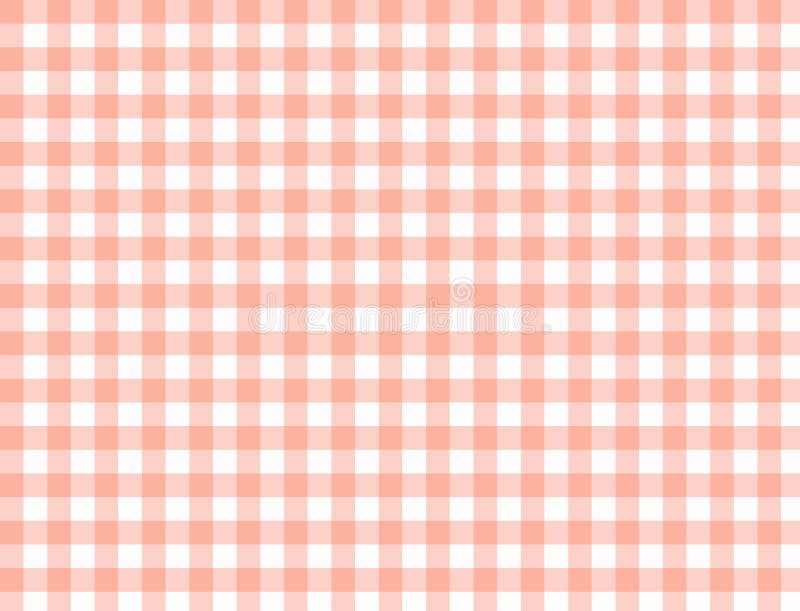 Red and White Tablecloth Background Stock Illustration - Illustration