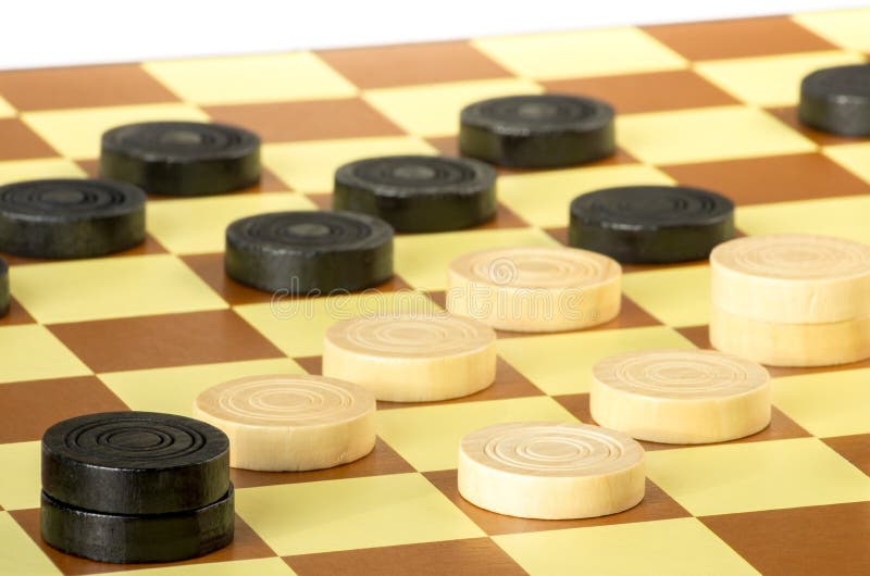 Checkers or draughts is a board game