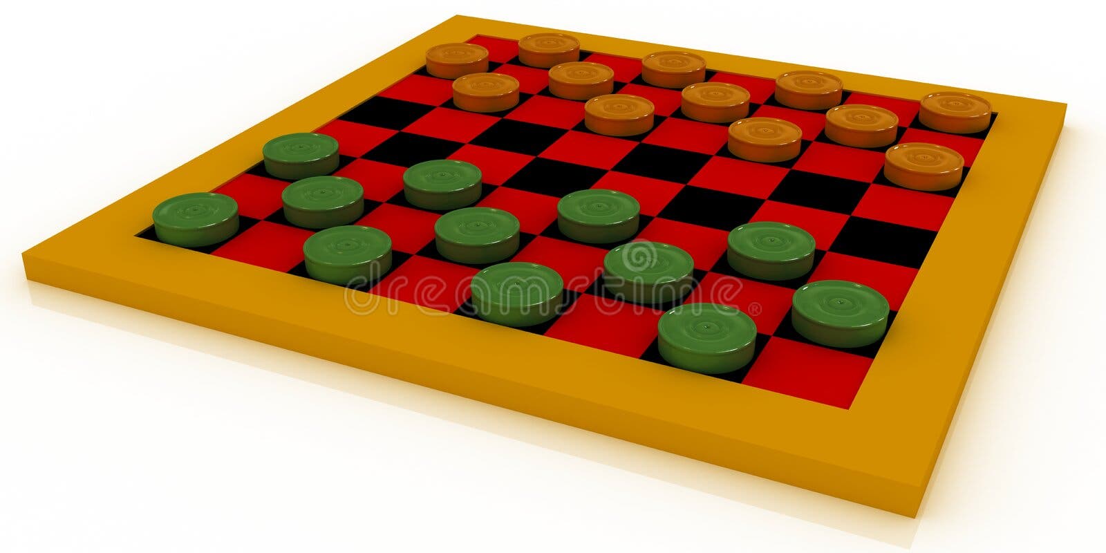 Checkers game. Set object Stock Vector by ©reenya 109831556