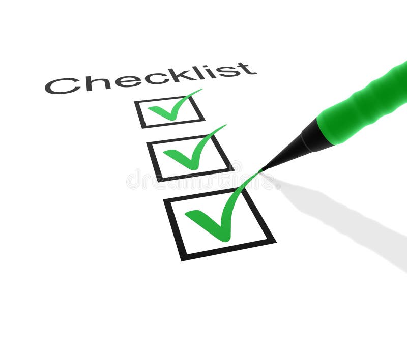 Checklist