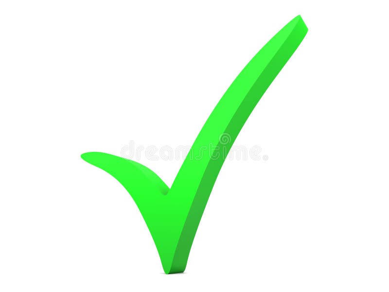 Checkmark vector illustration