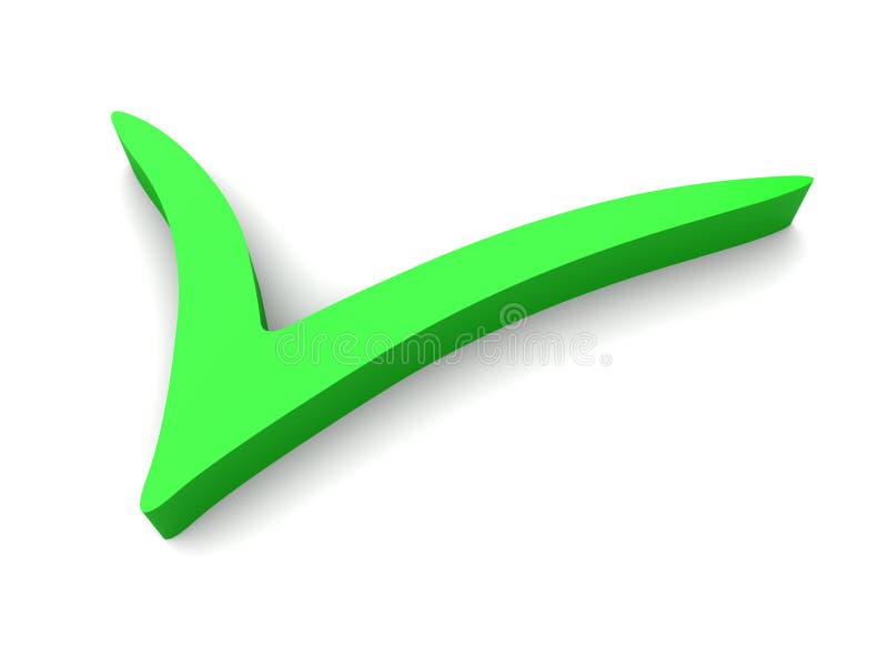 Checkmark vector illustration
