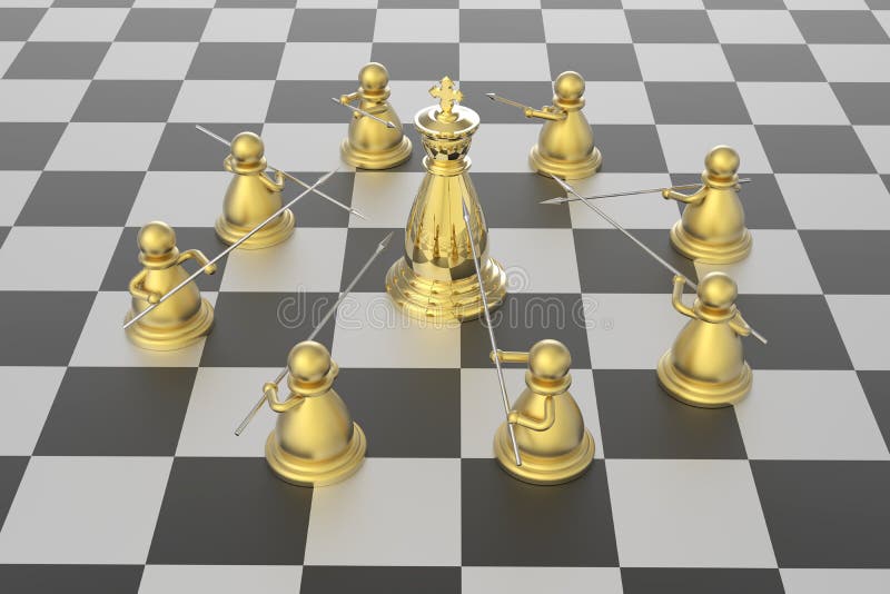 Chess checkmate vector image 11127859 Vector Art at Vecteezy