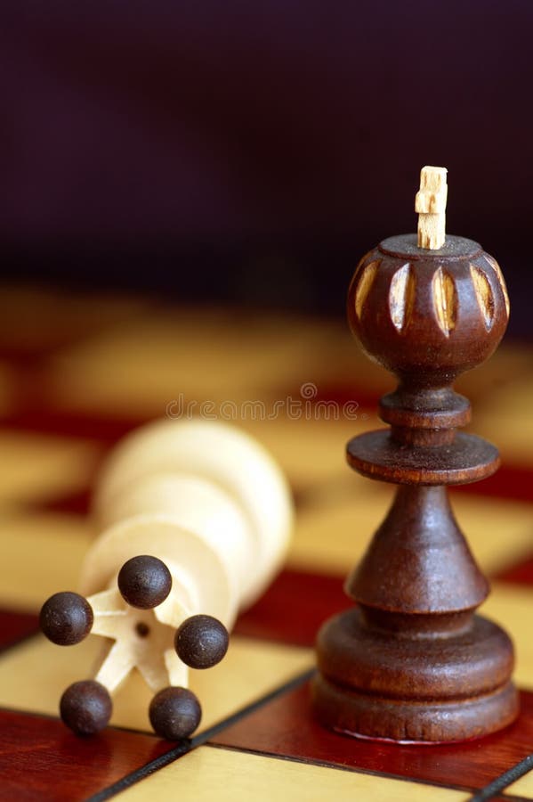 Checkmate Chess King Queen Stop Motion Stock Photo 2370092237