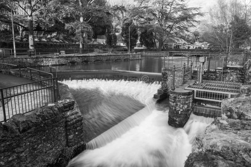 Cheddar Village in Somerset Stock Image Image of cascade, scenery