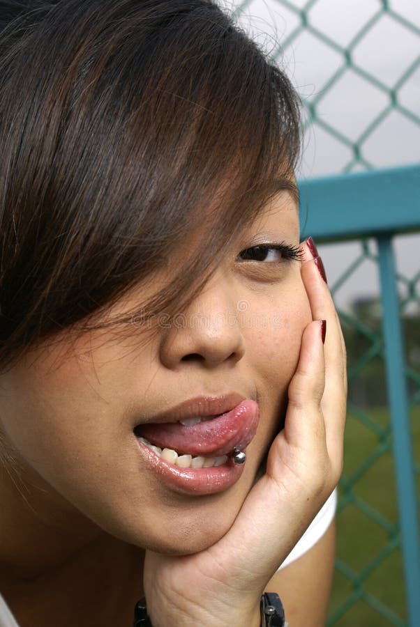 Cheeky Malay Teen Girl Stock Image Image Of Attractive 4959965