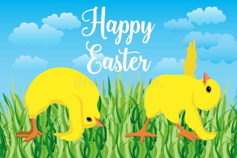 Easter yoga bunny. stock illustration. Illustration of funny