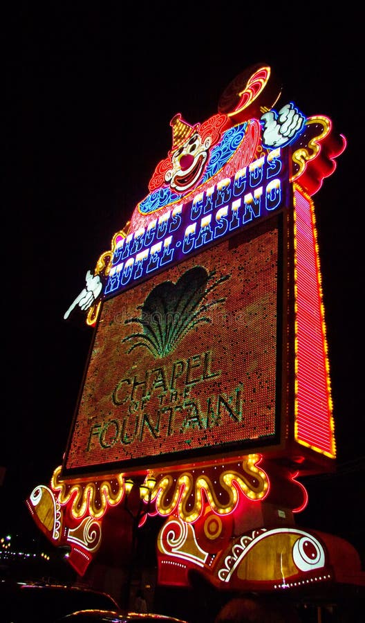 The cheerful clown of casino stock images