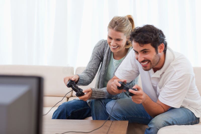 6,047 Young Couple Playing Console Games Images, Stock Photos, 3D