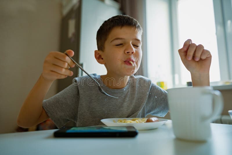 Hungry boys