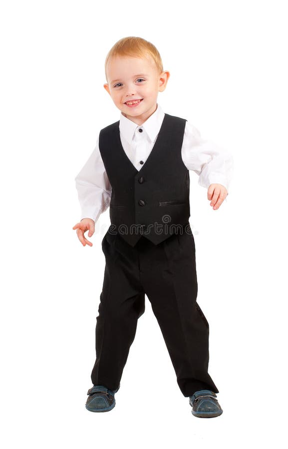 Handsome Black Boy Child in Baggy Business Suit Stock Photo Image of
