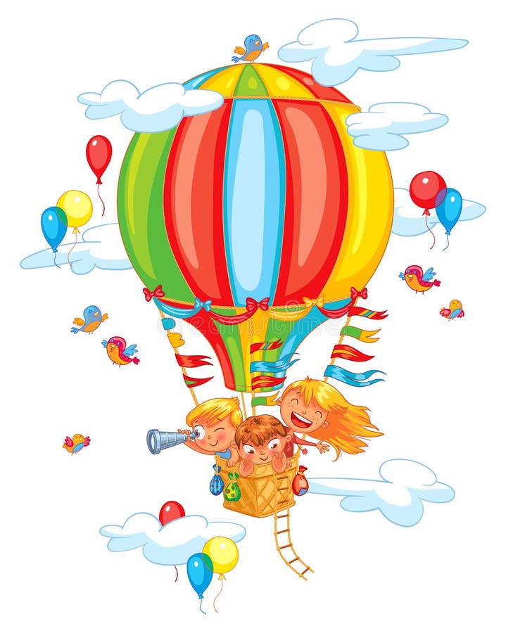 Hot Air Balloon Cartoons and Comics - funny pictures from CartoonStock