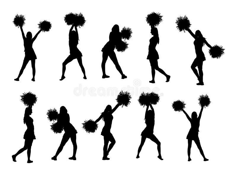 Cheerleading Pose Stock Illustrations – 298 Cheerleading Pose Stock  Illustrations, Vectors & Clipart - Dreamstime