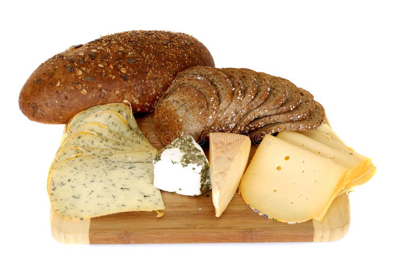 Cheese board and bread stock photo. Image of appetite 6276274