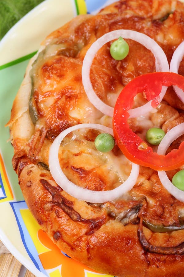 Cheese burst pizza stock image. Image of meal, italian 18103503