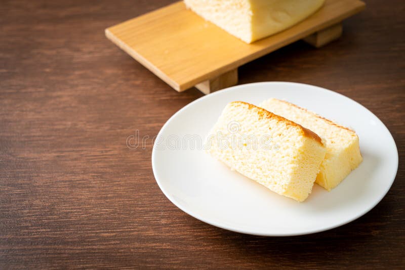 Cheese Cake in Japanese Style Stock Image Image of light, cake 263145189