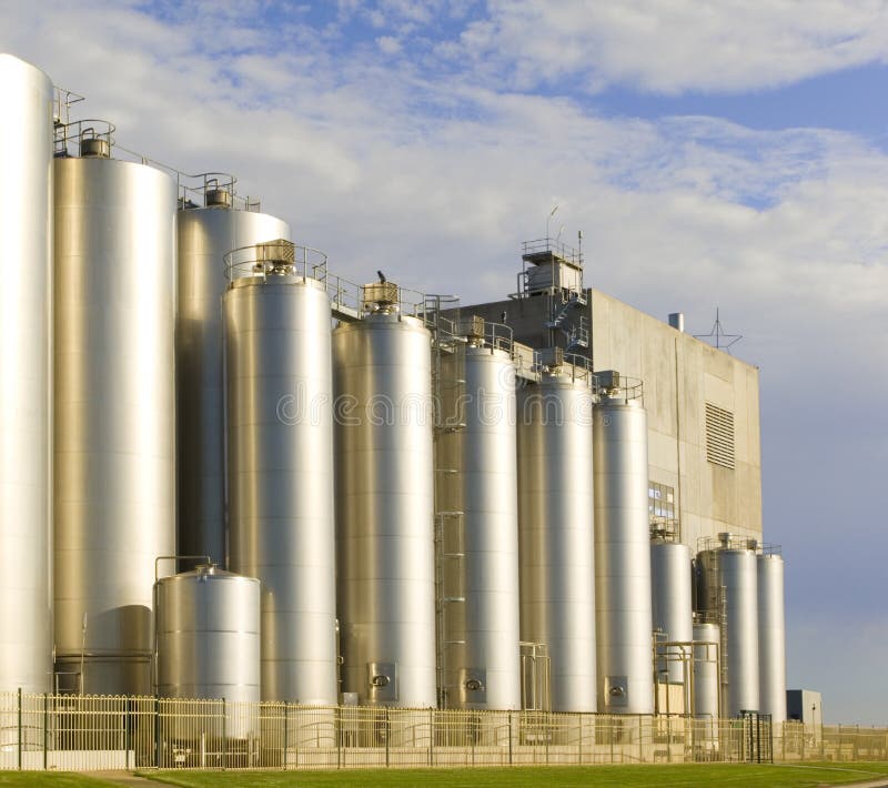 Cheese factory stock image. Image of manufacture, automated 5698531