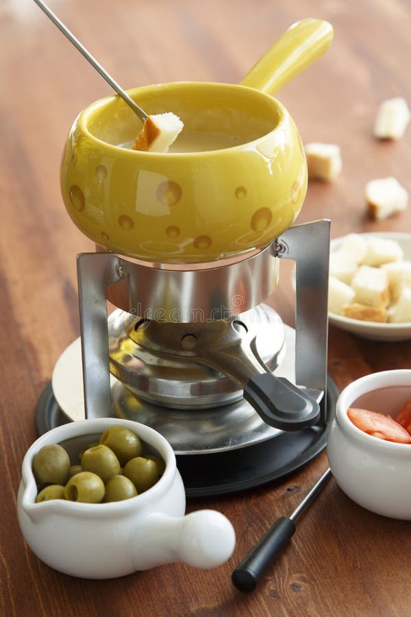 Cheese fondue stock photo. Image of melt, party, crumbs 32148344