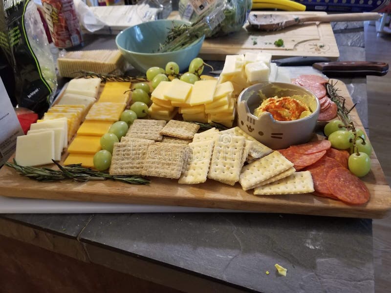 Cheese and Fruit Charcuterie Board Stock Photo Image of fruit, board