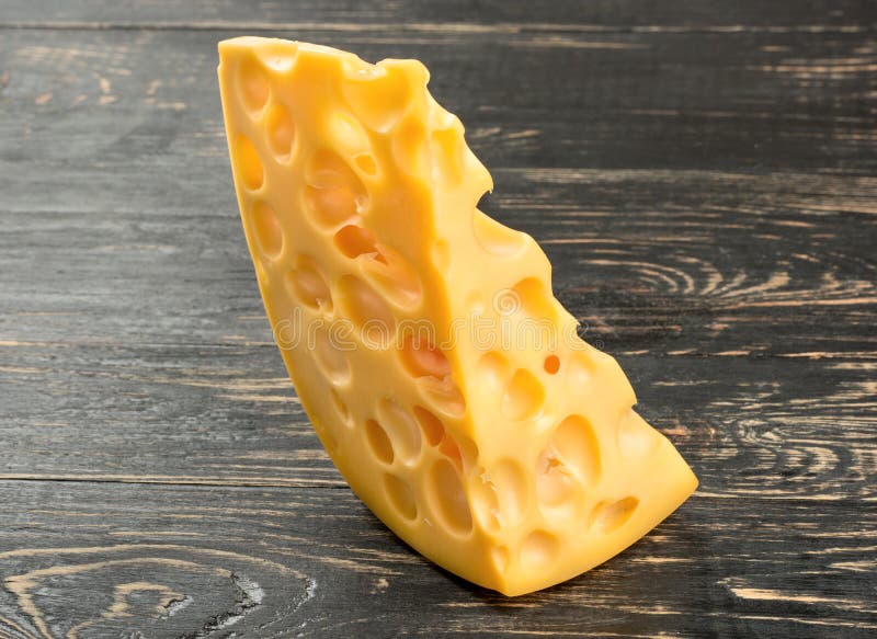Cheese with holes stock photo. Image of fresh, foodstuff 112597276