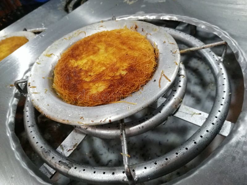 Cheese Kunefe with Hatay Style Stock Image Image of pastry, east