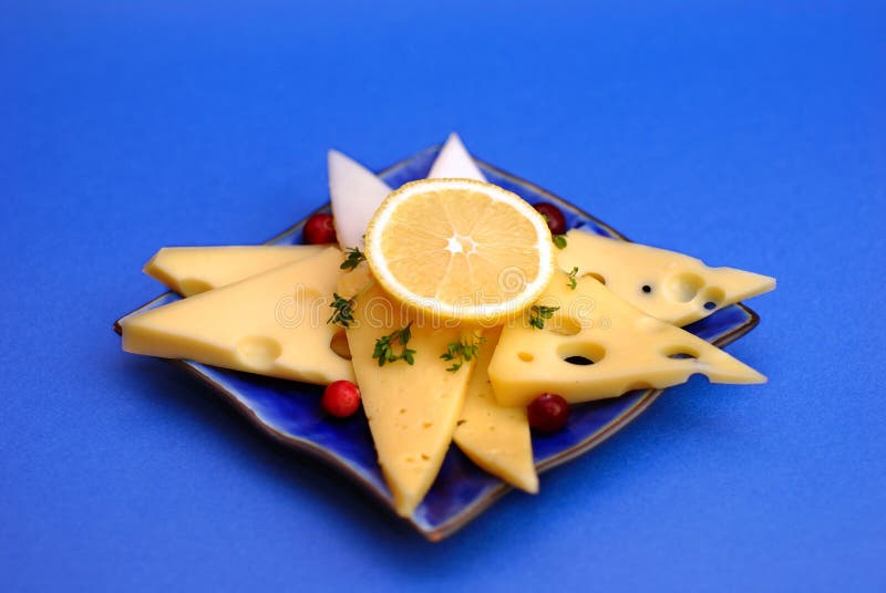 Cheese and lemon