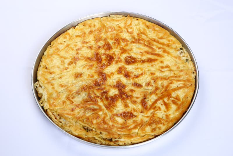 Cheese Pie, Patty - Borek stock image
