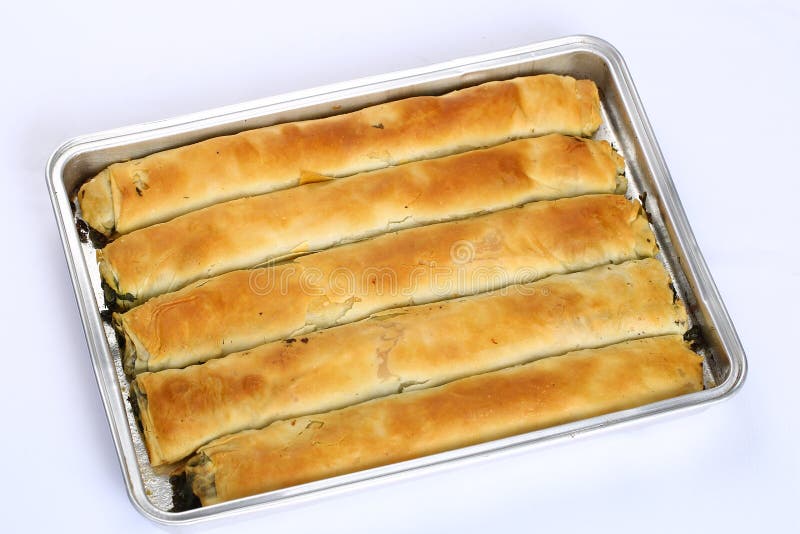 Cheese Pie, Patty - Borek stock images