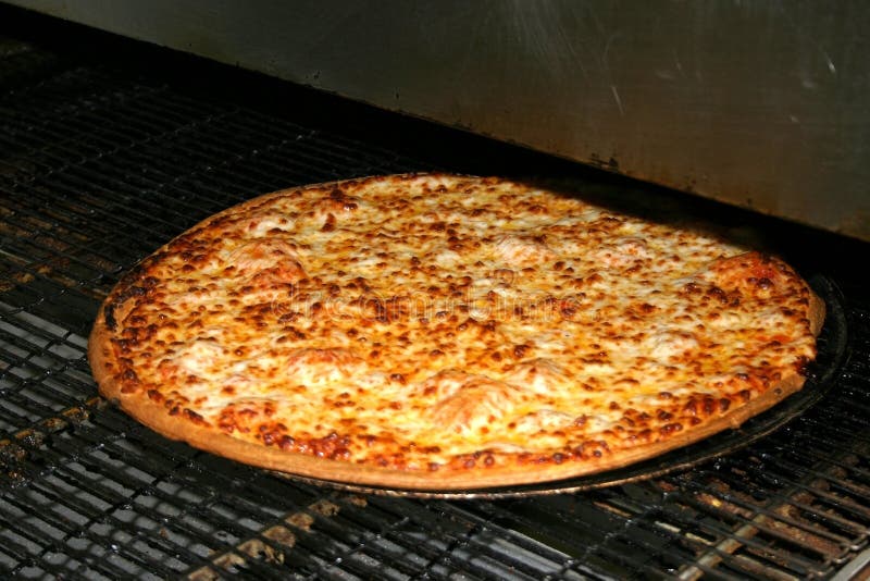 Cheese Pizza Out of the Oven Stock Photo Image of delivery, fresh