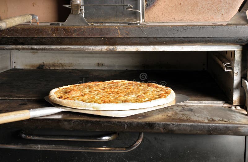 Cheese Pizza from the Oven stock photo. Image of bake 1947404