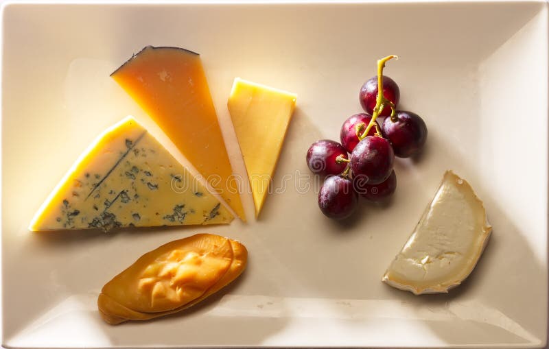 Cheese plate stock image. Image of roquefort, board, cuisine 60291077