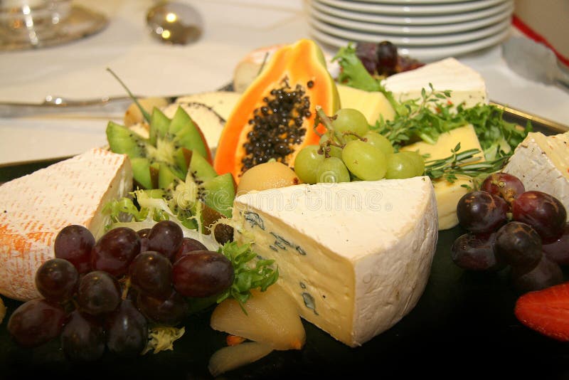 Cheese Platter with Different Types of Cheese Stock Image Image of breakfast, ingredients