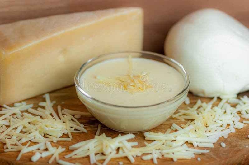 Cheese Sauce Italian Sauce Italian Food Stock Image Image of cooking