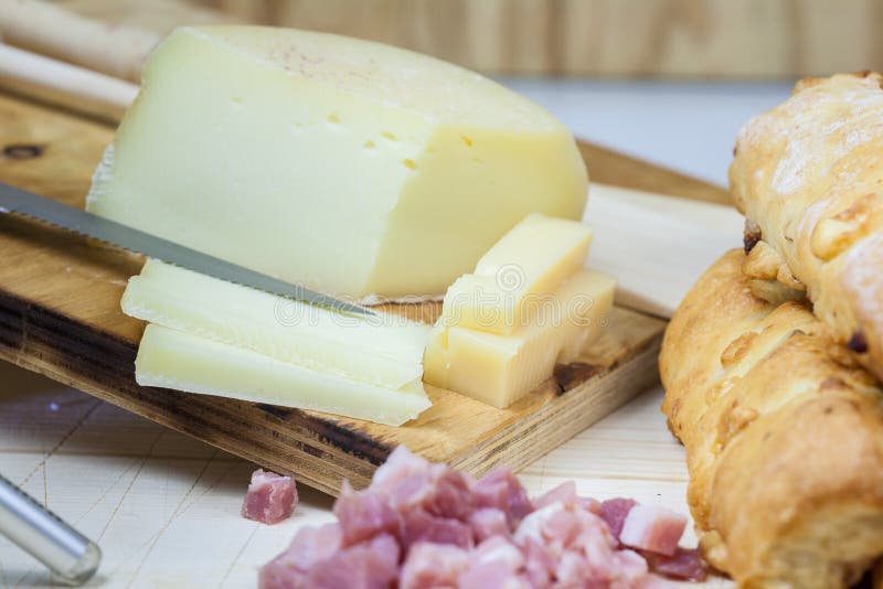 Cheese Sausage bread stock image. Image of cheese, cibazione 42982747